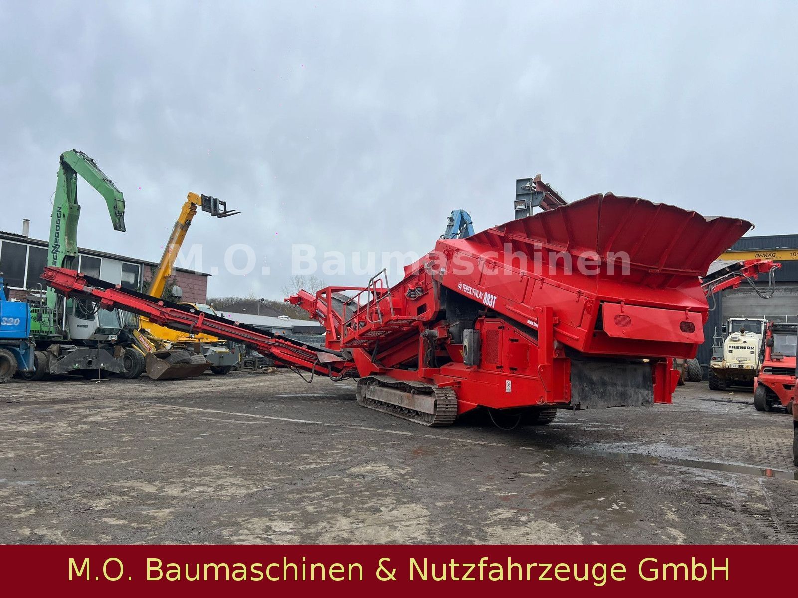Fahrzeugabbildung Terex Finlay 883 T  /  Mobile Siebanlage /
