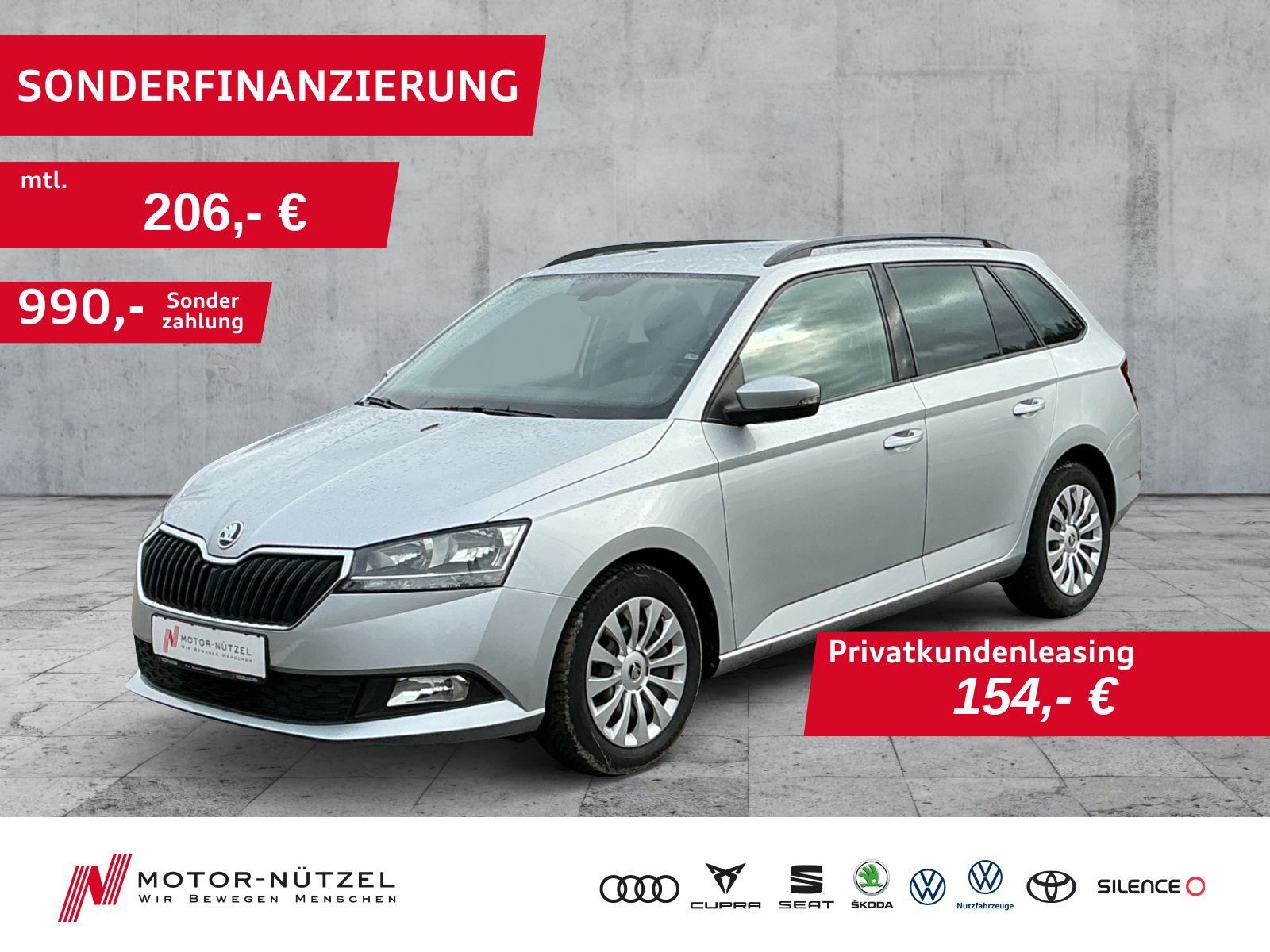 Skoda Fabia Combi 1.0 TSI AMBITION SHZ+NAV+APP+PDC+DAB