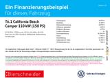 Volkswagen T6.1 California Beach Camper Edition 2,0 TDI DSG - Volkswagen T6 California Kombi Gebrauchtwagen