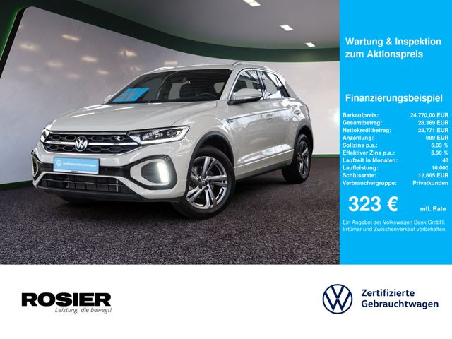 Volkswagen T-Roc 1.0 TSI R-Line ACC LED SPURH. SHZ KLIMA BT