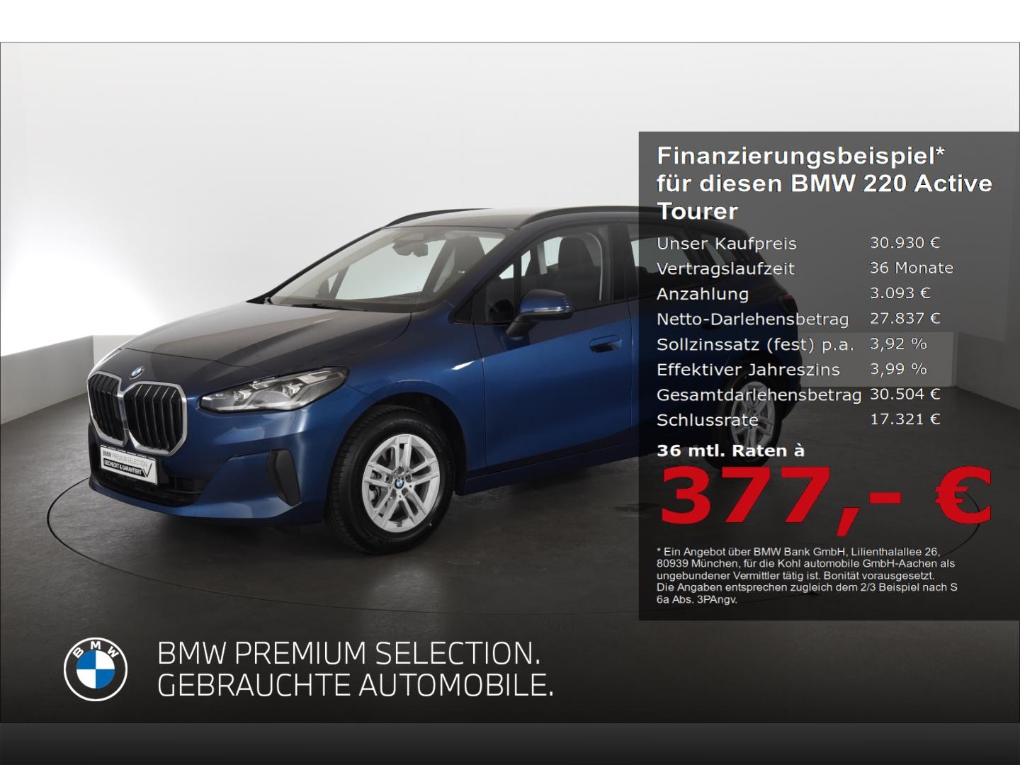BMW 220 Active Tourer d Anhängerkupplung Harman Kard