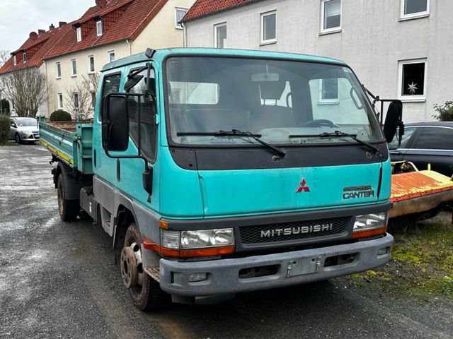 Mitsubishi Canter Doka  3 Seiten Kipper  Klima