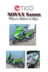 emco NOVAX Elektroroller E Roller Motorroller 50ccm - MOFA 50CCM