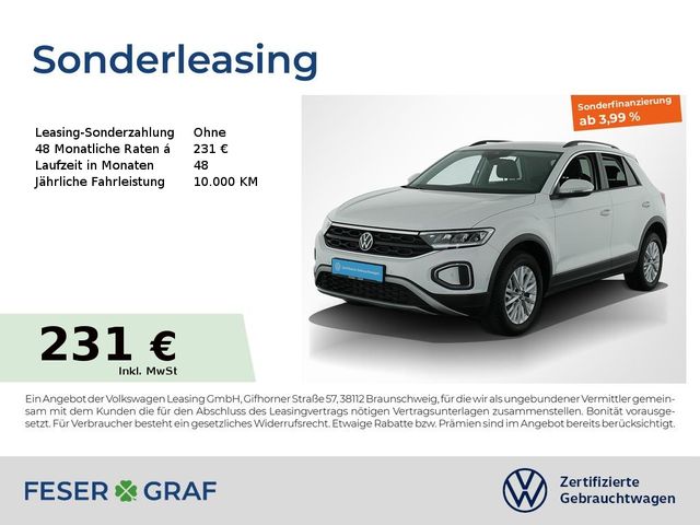 Volkswagen T-Roc Life 1.0 TSI Navi LED ParkAssist SiHz