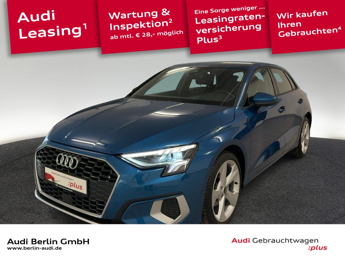 Audi A3 Sportback Advanced 35 TDI S tr. LED NAVI PDC