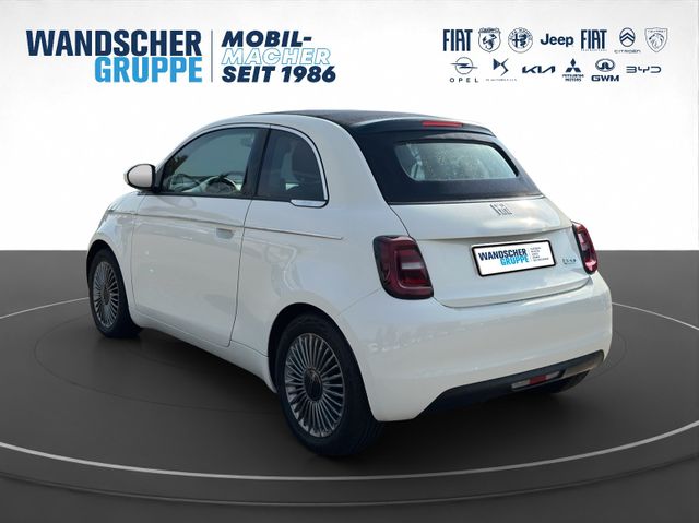 Fiat 500e Cabrio CARPLAY KLIMAA LKA