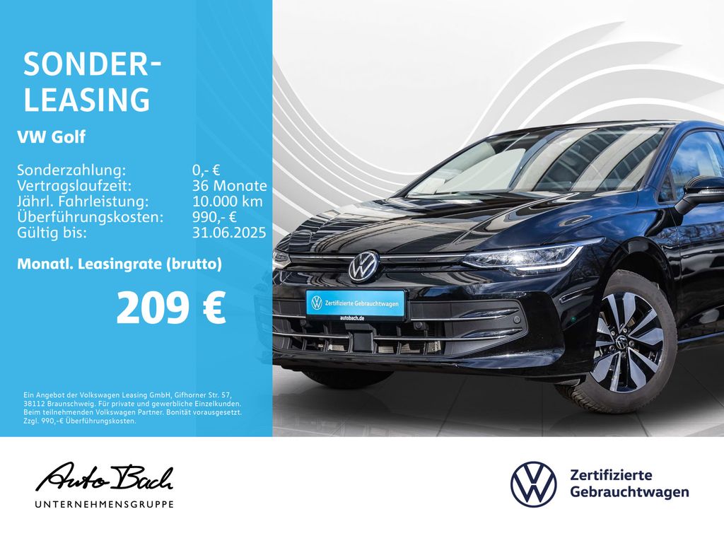 Volkswagen Golf VIII 1.5 TSI Goal, Navi, LED, AHK, ACC, App