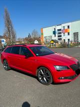 Skoda Superb 1.8 TSI DSG SportLine Combi SportLine - rote Skoda Superb