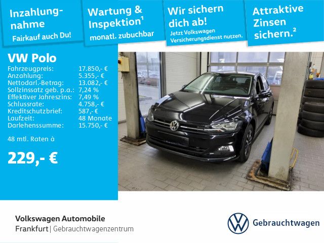 Volkswagen Polo 1.0 TSI IQ.DRIVE Navi FrontAssist BlindSpot