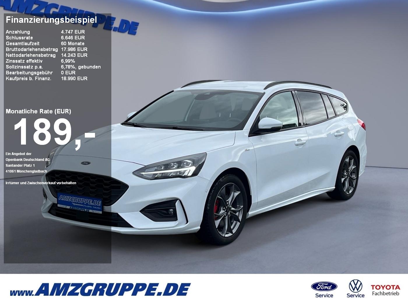 Ford Focus Turnier ST-Line 1.0EB mHEV LED+Kamera+ACC+