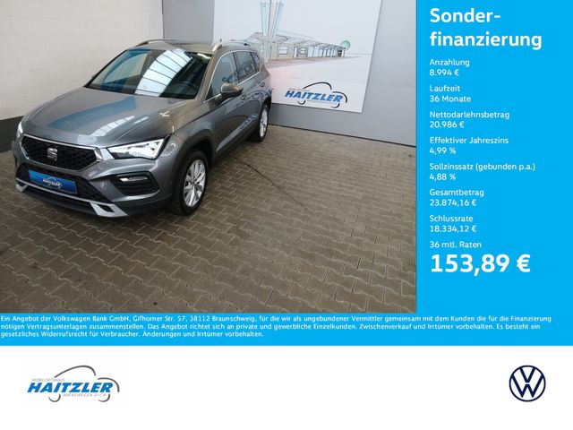 SEAT Ateca Style 1.0 TSI +AHK +LED +LaneAssist +Klima