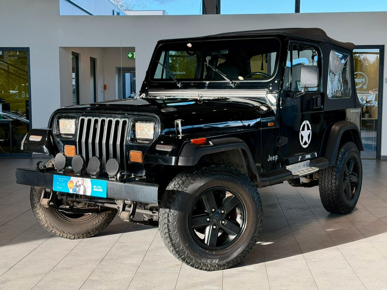 JEEP WRANGLER - 2.5l - 121 CV - BVM - CARNET D'ENTRETIEN