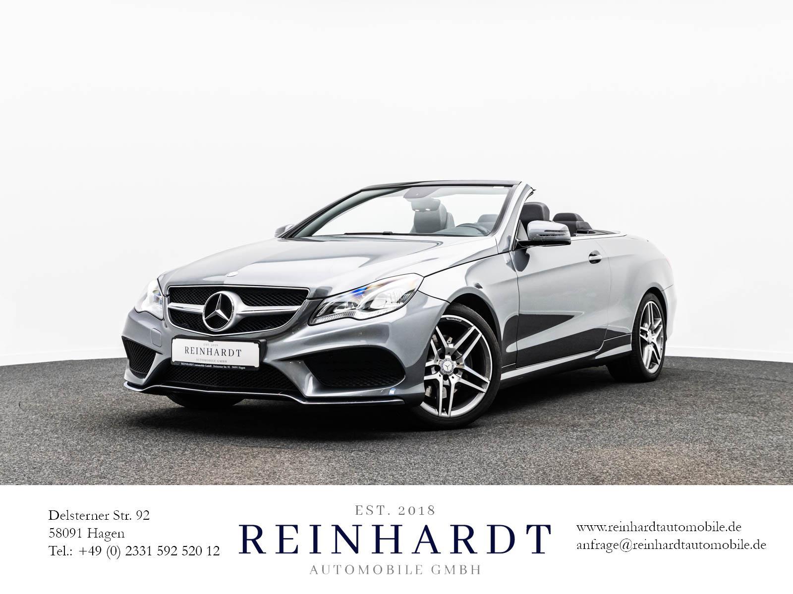 Mercedes-Benz E 200 CGi CABRIO AMG LINE TEMPOMAT/eSITZE/GARMIN