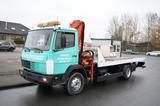 Mercedes-Benz 1320 Abschleppwagen mit Schiebeplateau + Kran!!! - Mercedes-Benz 1320