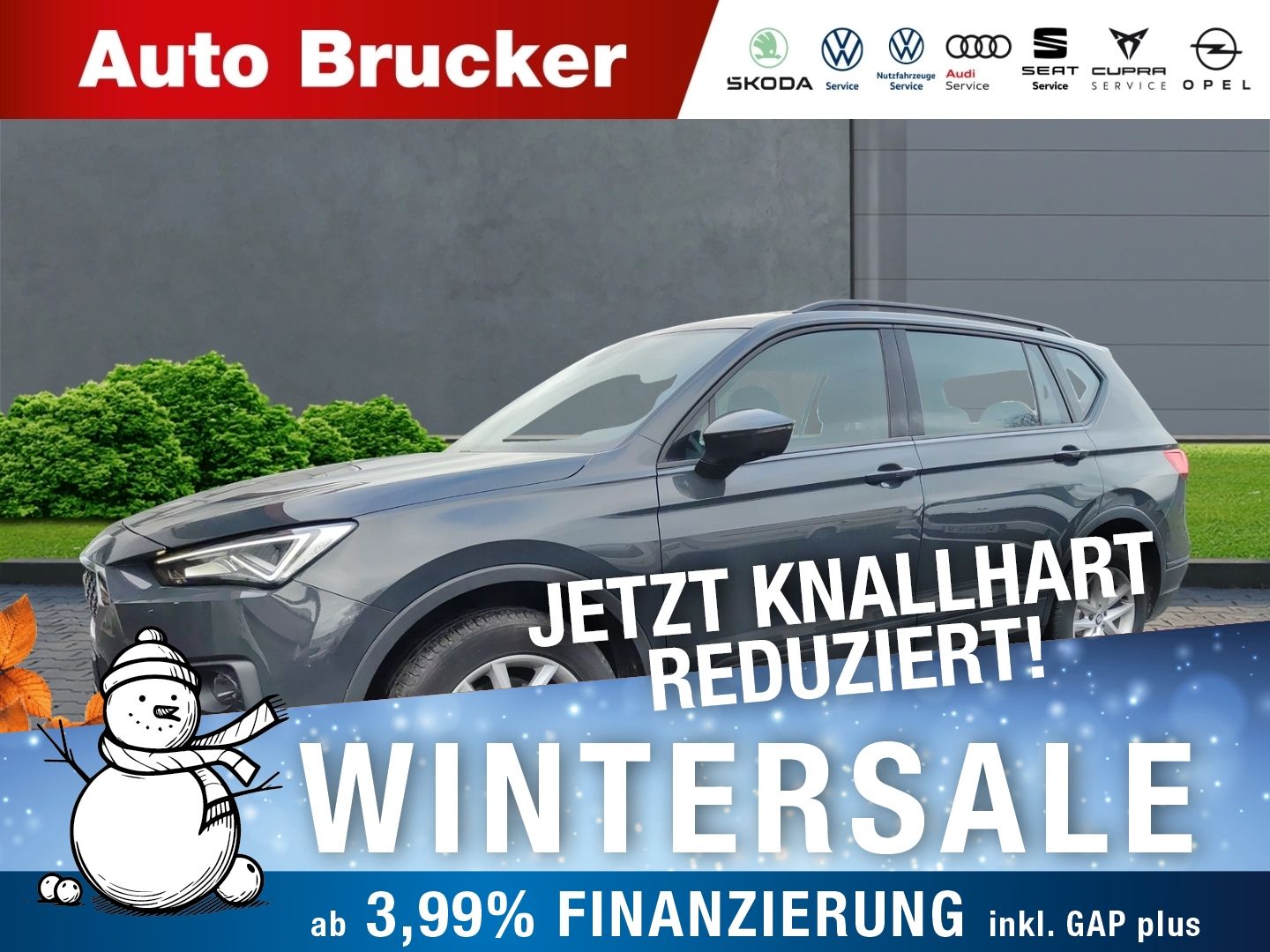 SEAT Tarraco Style 1.5 TSI ACT+Alufelgen+Navi+Parksen