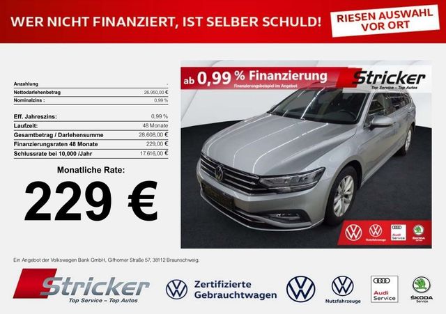 Volkswagen Passat Variant Business 1.5TSI DSG 229,-ohne Anz