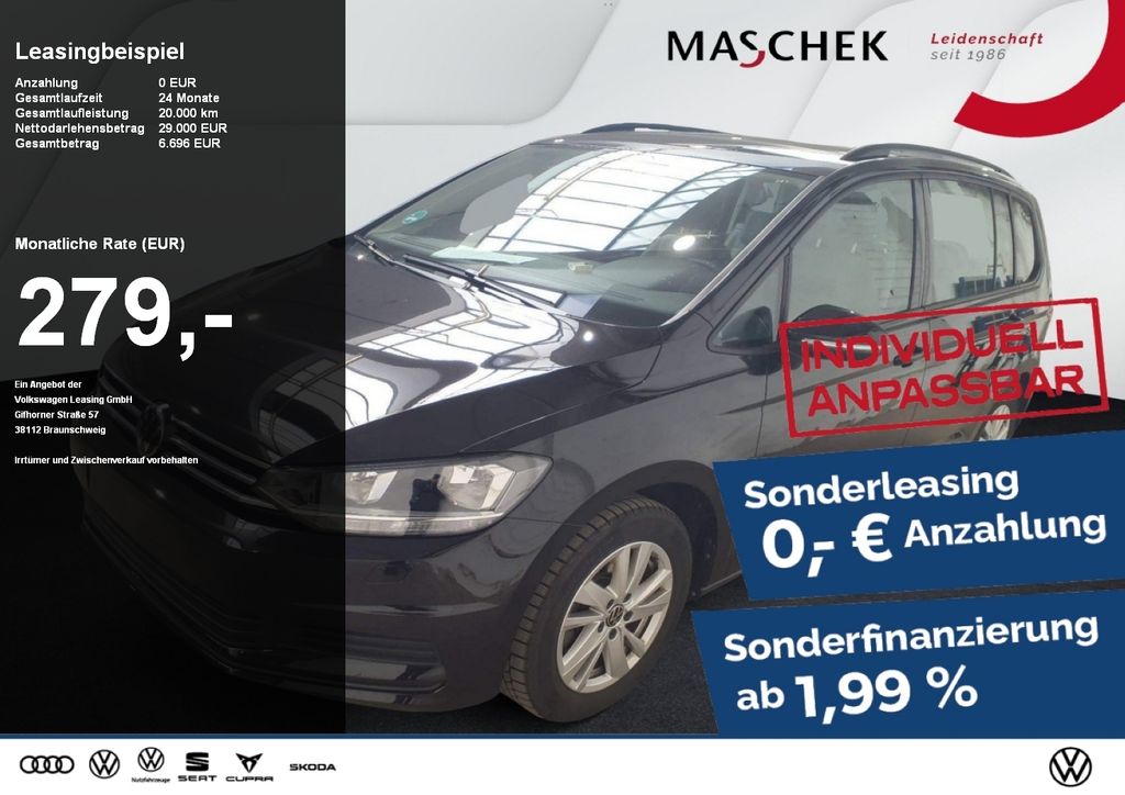 Volkswagen Touran Comfortline 1.5 TSI 7-Sitze Navi Sitzh. P