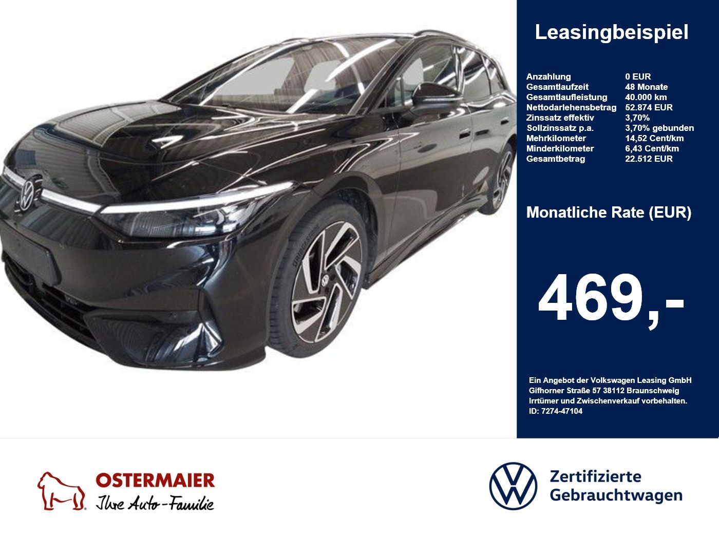 Volkswagen ID.7 Tourer PRO S BLACK STYLE 286PS ACC.5 foto 1