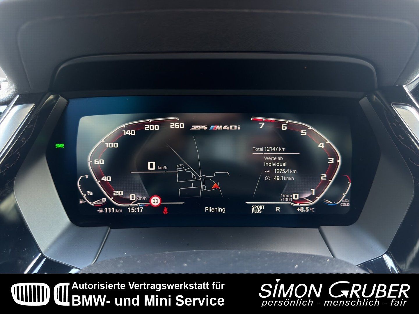 Fahrzeugabbildung BMW Z4 M40 i M Sport Innovation HUD HarmanK Memory