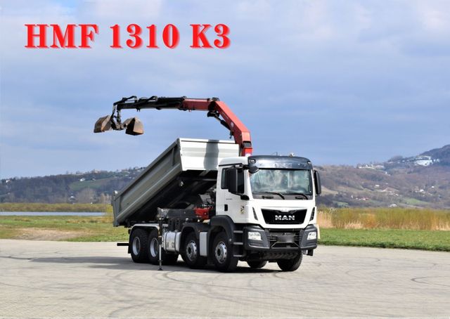 MAN TGS 35.480 * KIPPER 5,30m + HMF 1310-K3FUNK* 8x4