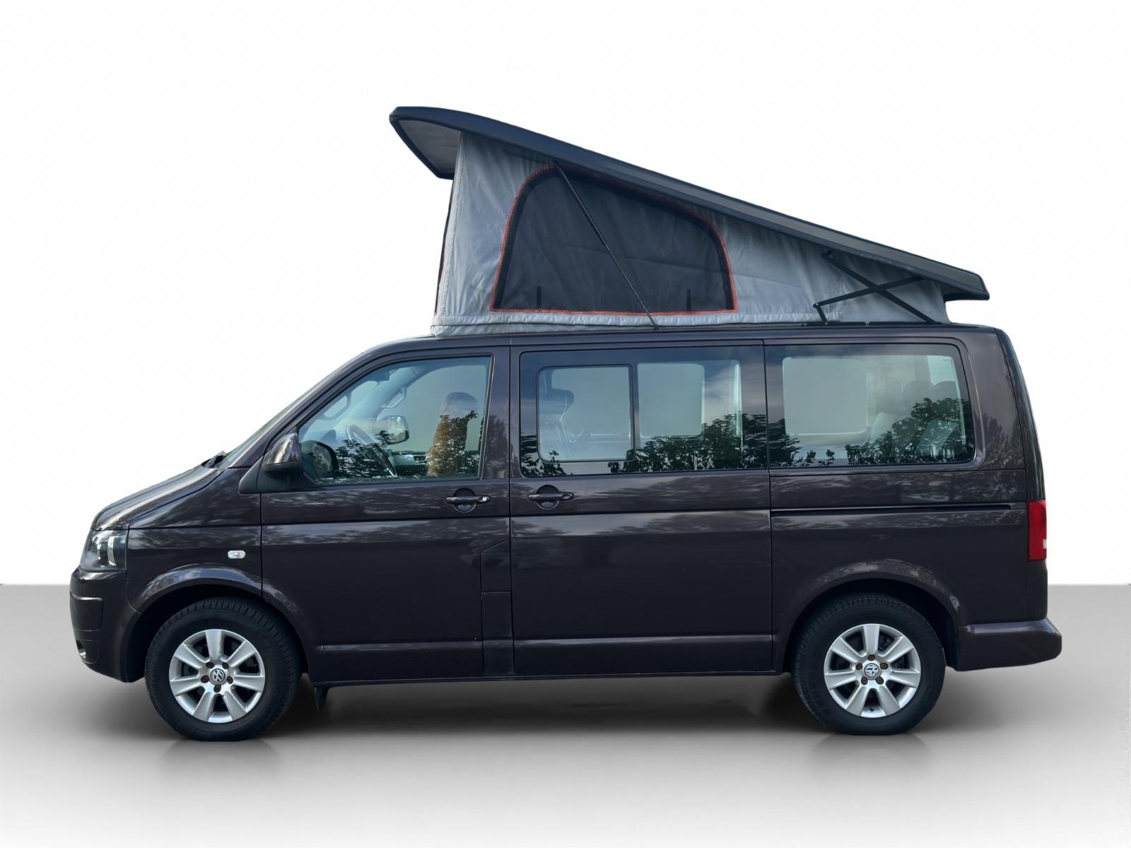 VOLKSWAGEN T5 CALIFORNIA BEACH 140 CH BVA - CHAUFFAGE STATIONNAIRE - ATTELAGE RÉGULATEUR DE VITESSE - VOLANT EN CUIR