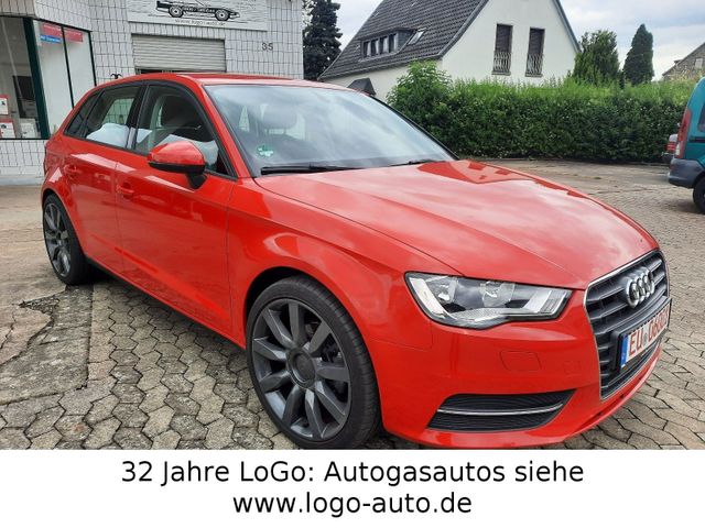 Audi A3 Sportback Prins LPG Autogas tanken für 94 Ct.