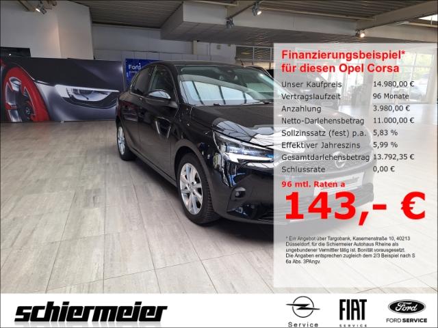 Opel Corsa Elegance PDCv+h SHZ Apple CarPlay Alu/Allw