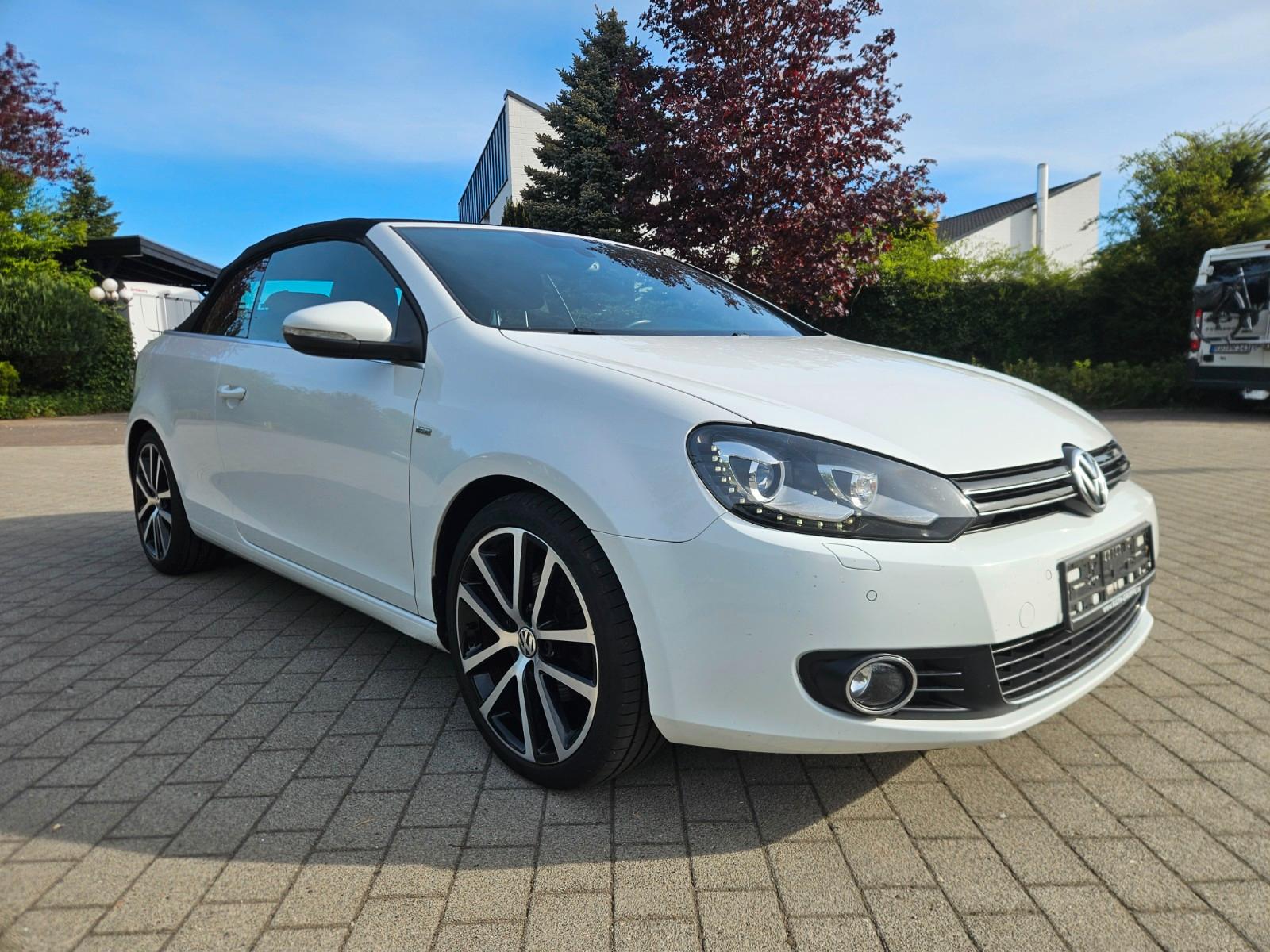 Volkswagen Golf VI Cabriolet Cup BMT *Tüv Neu*Navi*18 Zoll*