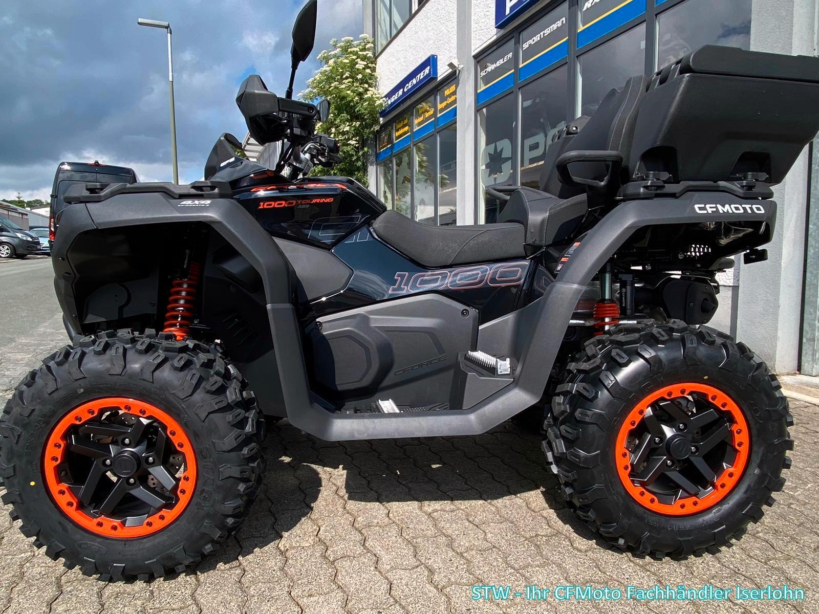 CFMOTO CFORCE PRO ABS, in Zircon black-Highlight