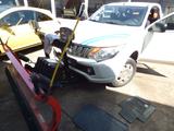 Mitsubishi L200 Club Cab 4WD, Schneeschieber - Mitsubishi L200: Pickup