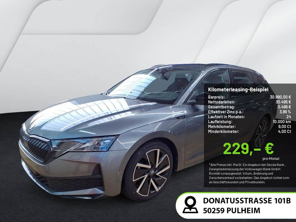 Skoda Octavia 2.0 TDI Sportline HUD LED NAVI AHK 360°