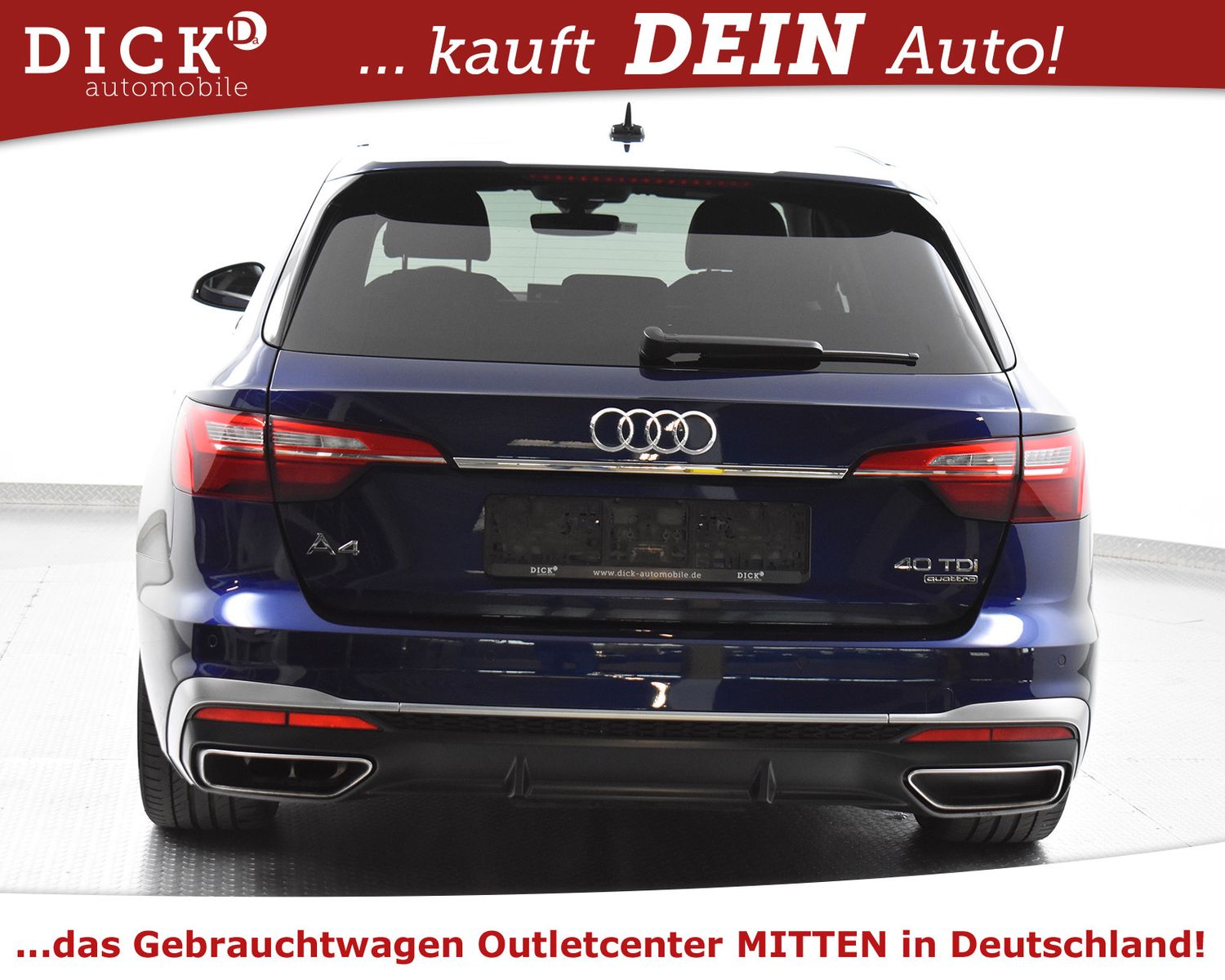 AUDI A4 Av 40d Quatt S-Tr. S LINE+PANO+LED+ACC+LEDER+ - Image 7