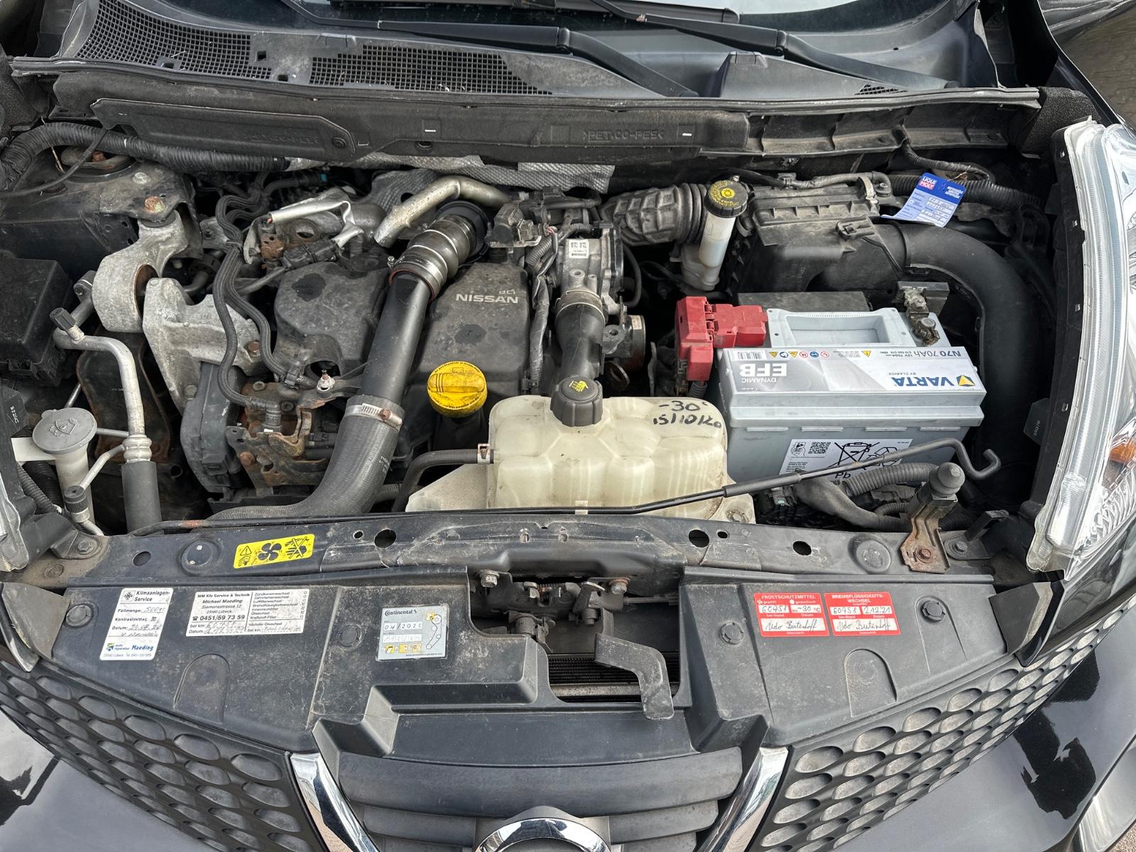 Nissan Juke Acenta 1,5 Diesel.123000 km.Zahnriemen neu