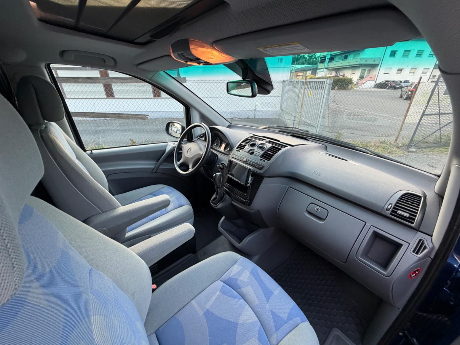 Mercedes-Benz Viano Fun Long 3.0 CDI V6 204 ch BVA / Couchage / Garantie 1 an / Chauffage auxiliaire / Toit ouvrant