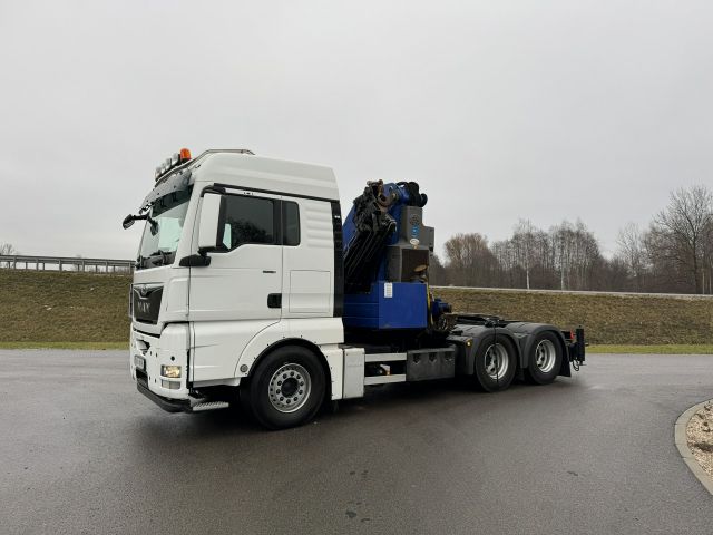 MAN man tgx 26.540 xlx. crane hds pm65. 6x4