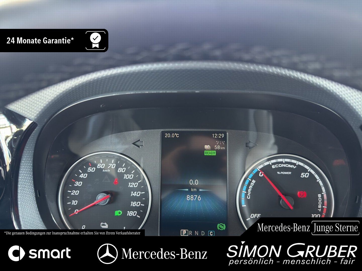Fahrzeugabbildung Mercedes-Benz EQT 200 Power Ambi Kamera LED AHK AC22/DC75