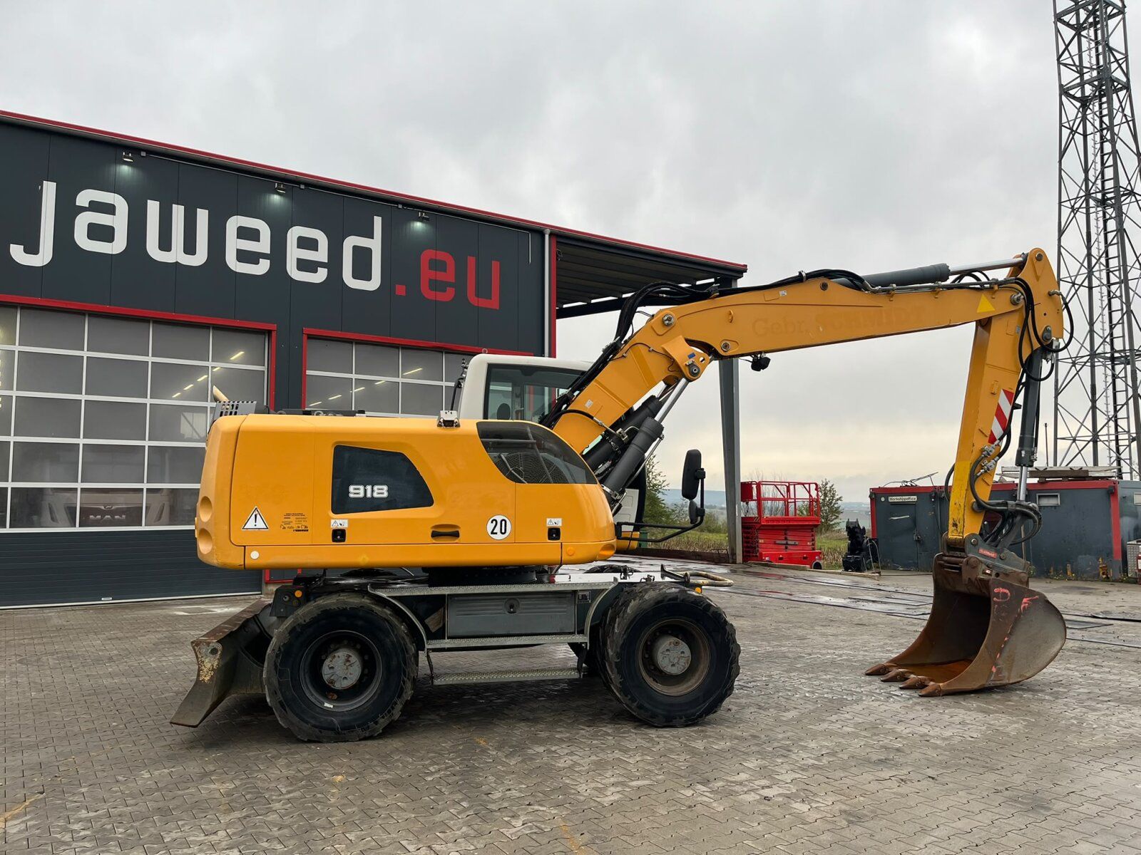 Fahrzeugabbildung Liebherr A 918 Litronic Mobilbagger Klima