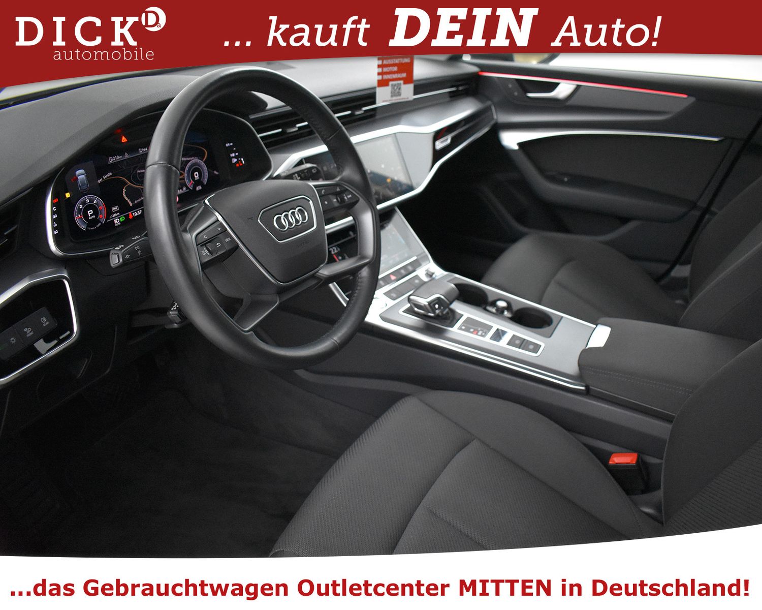 AUDI A6 Av 40d S LINE SPORT+PANO+VIRTU+MATR+MEMO+KAM+ - Image 10