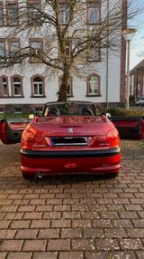 Peugeot 206 CC 110 Automatik -Cabrio - Peugeot 206: Rot, Leder