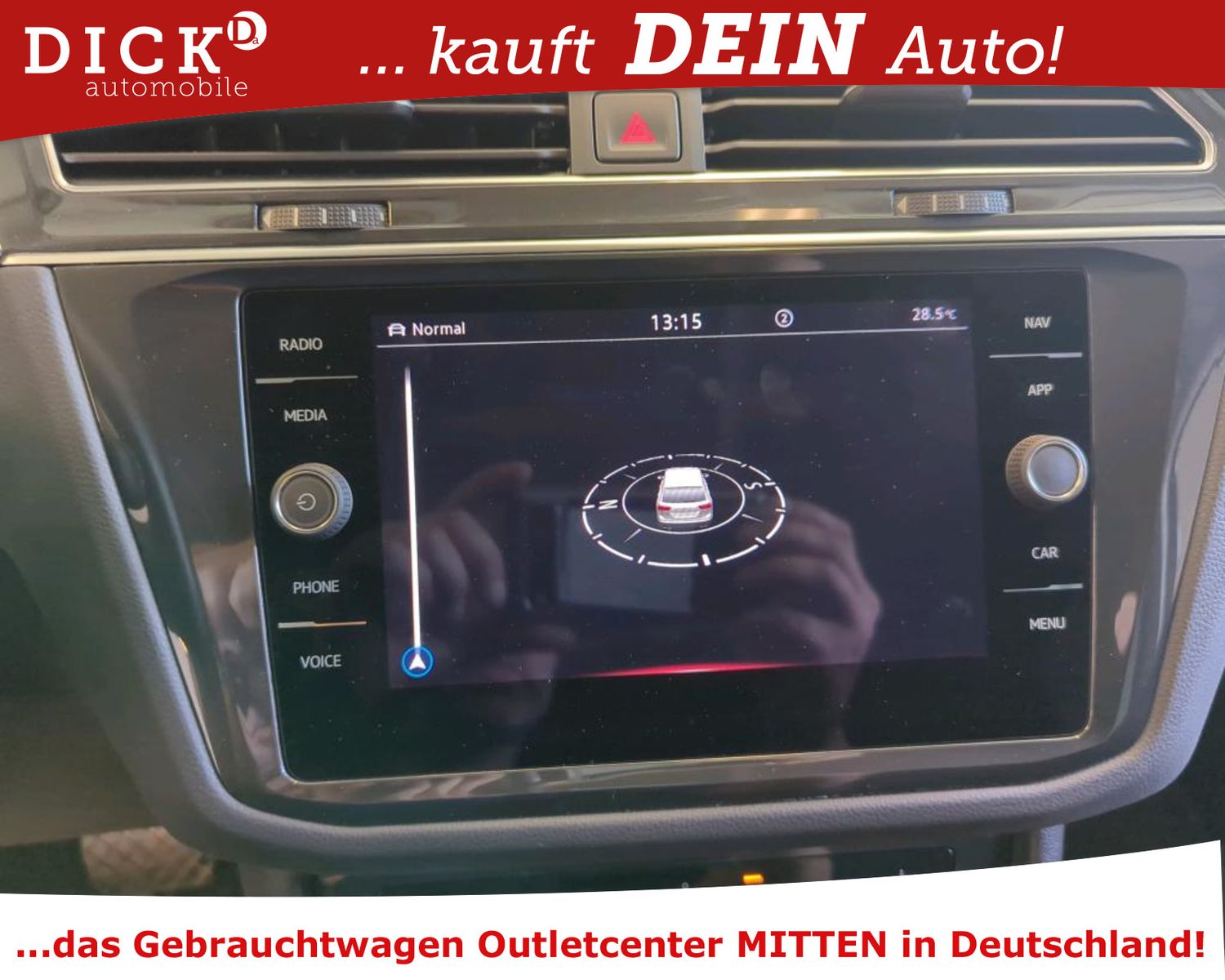 Fahrzeugabbildung Volkswagen Tiguan 2.0d 4Mot AT7 Eleg LED/ACC/NAVI/VIRTU/AHK