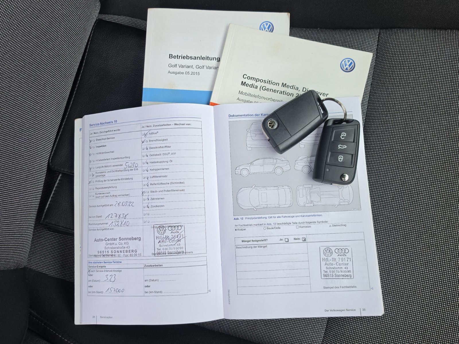 Fahrzeugabbildung Volkswagen Golf VII Variant Trendline BMT NAVI KLIMA SHZ