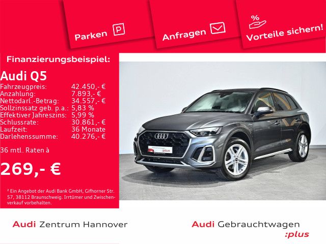 Audi Q5 S line 40 TDI quattro AHK virtual Kamera LED