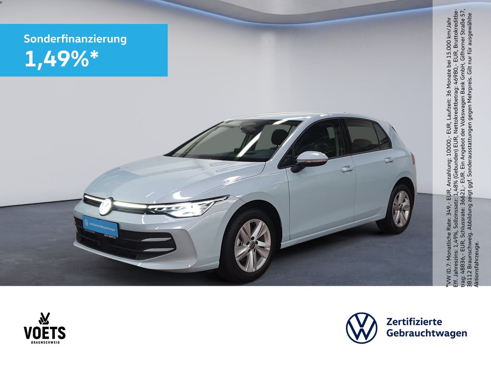 Volkswagen Golf VIII Life 1.5 eTSI DSG ACC+RearView+KLIMA
