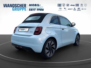 Fiat 500e Cabrio La Prima KAMERA CARPLAY SHZ