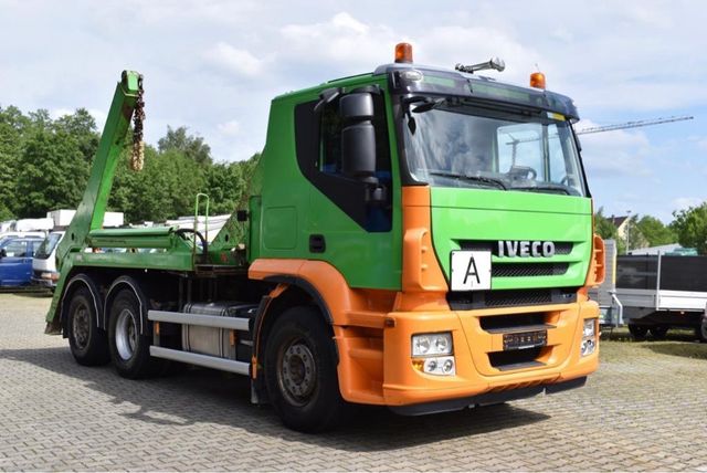 Iveco Stralis 420/Multilift SLT-190/6x2,Lenk,Klima,E5