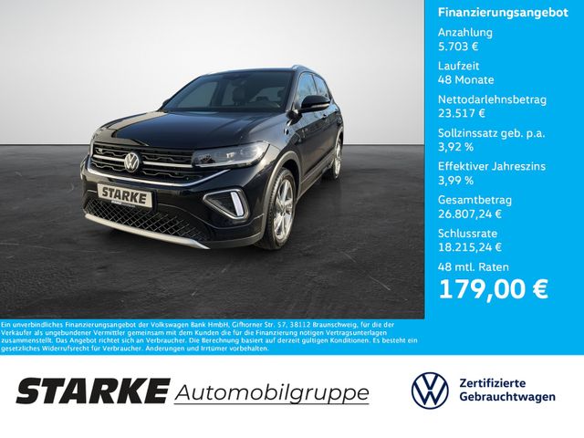 Volkswagen T-Cross 1.5 TSI DSG R-Line  AHK Navi LED Kamera 