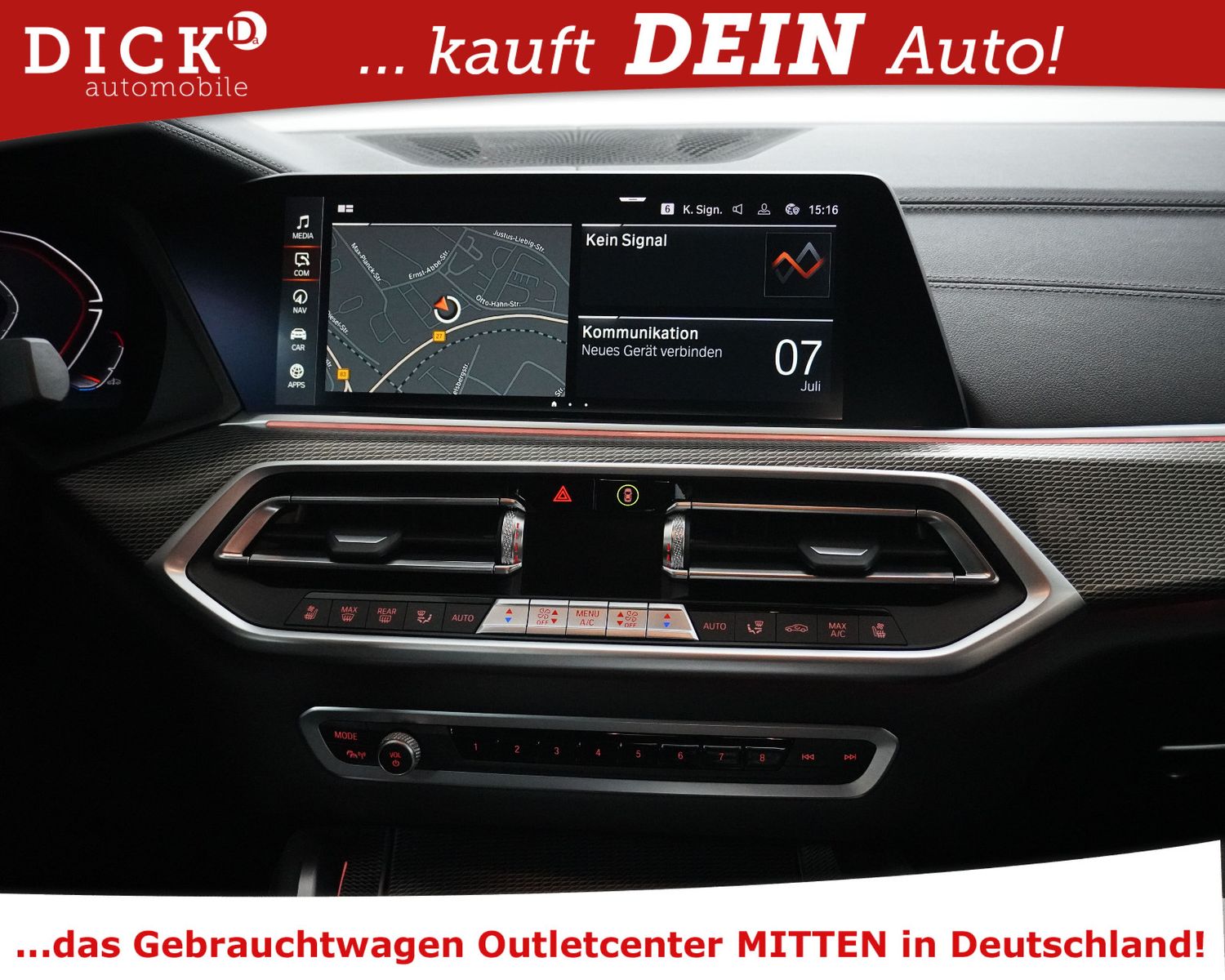 Fahrzeugabbildung BMW X6 xDr 40d M Sport SHADO+KOMFOSI+LASER+AHK+HEAD+