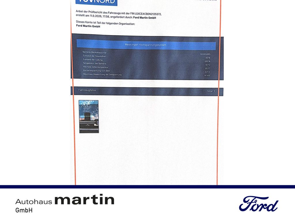 Fahrzeugabbildung BYD Atto 3 150 kW Design NAVI ACC SITZBELÜFTUNG LED