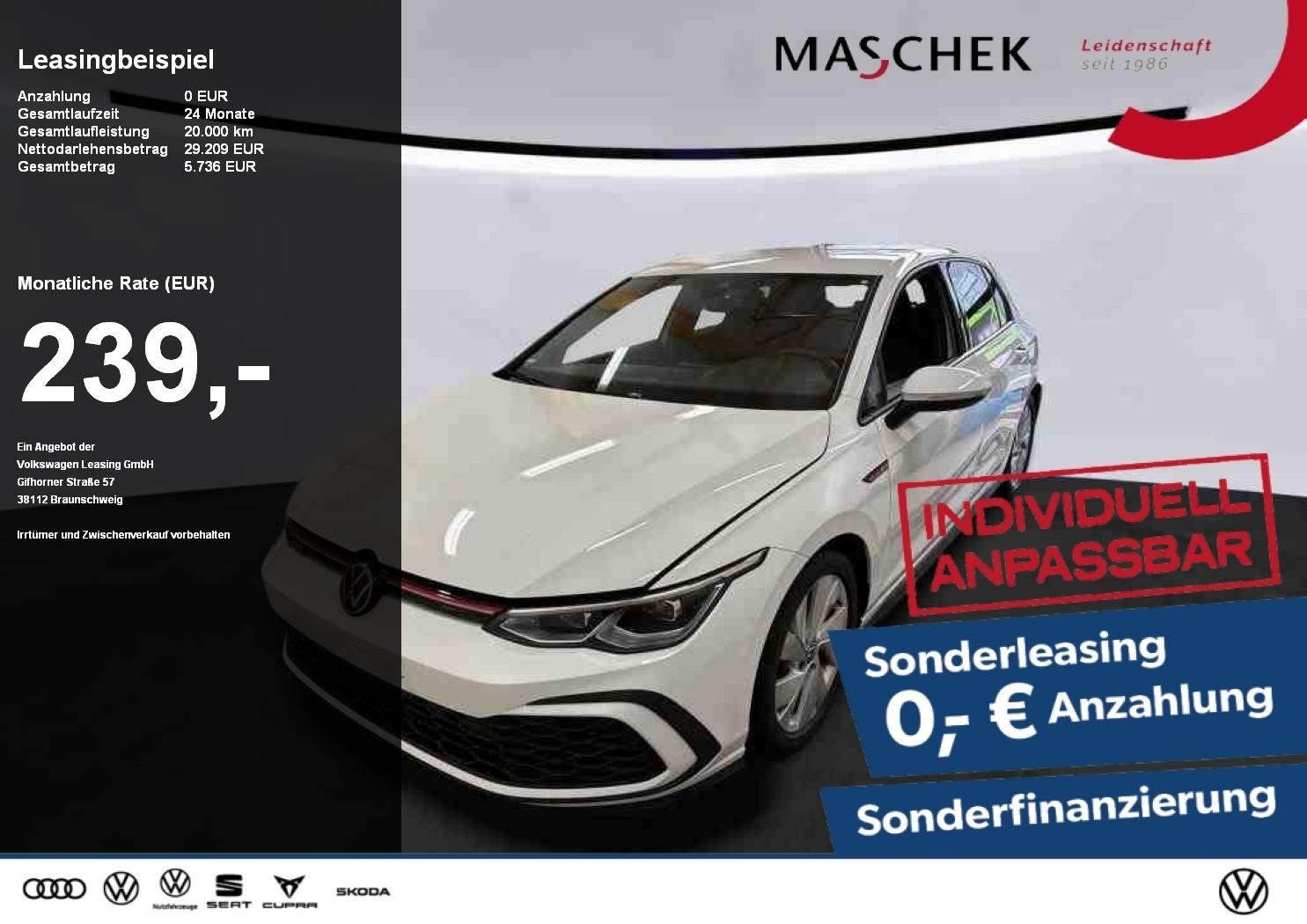 Volkswagen Golf GTI *Sonderleasing* 2.0 TSI DSG ACC Standh.