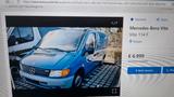 Mercedes-Benz Mercedes Vito 79000 km - Mercedes-Benz Vito mit Benzin-Antrieb